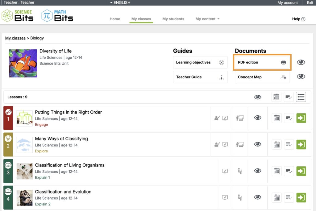 Science Bits intranet - where to find the PDF edition